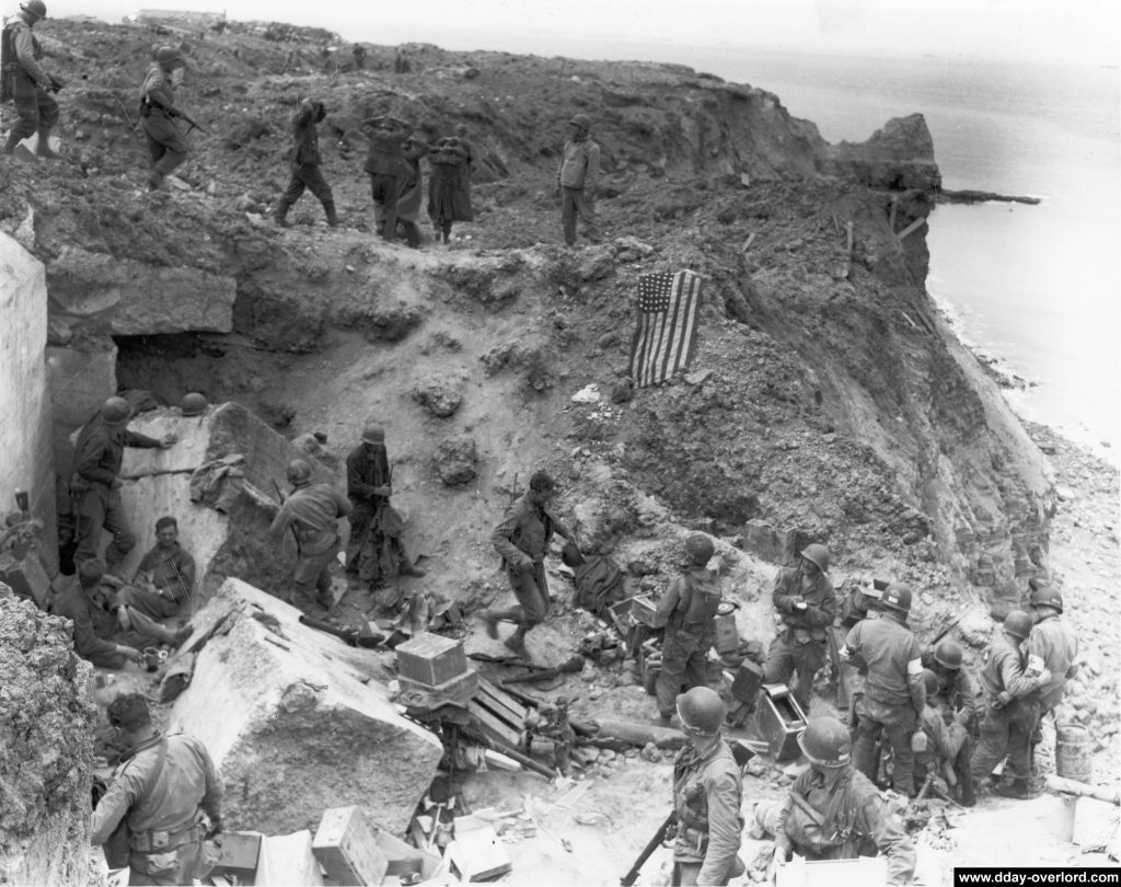 DDAY À l'assaut de la Pointe du Hoc (Souvenirs du 6 juin 1944)