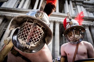 Gladiateurs prêts au combat ! (photo : Getty/UEXE)
