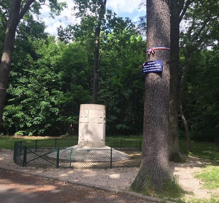 Fusillés De La Cascade Du Bois De Boulogne